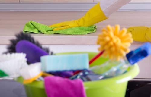 Customer raising a service concern with a carpet cleaning company