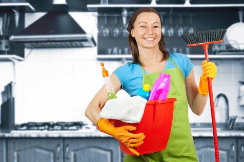 Complaint review process for a carpet cleaning service