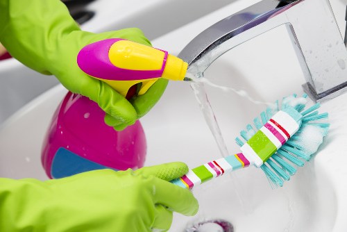 Deep cleaning pet urine stains from carpet fibres