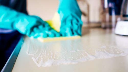 Clean carpeted commercial interior in Lissongrove